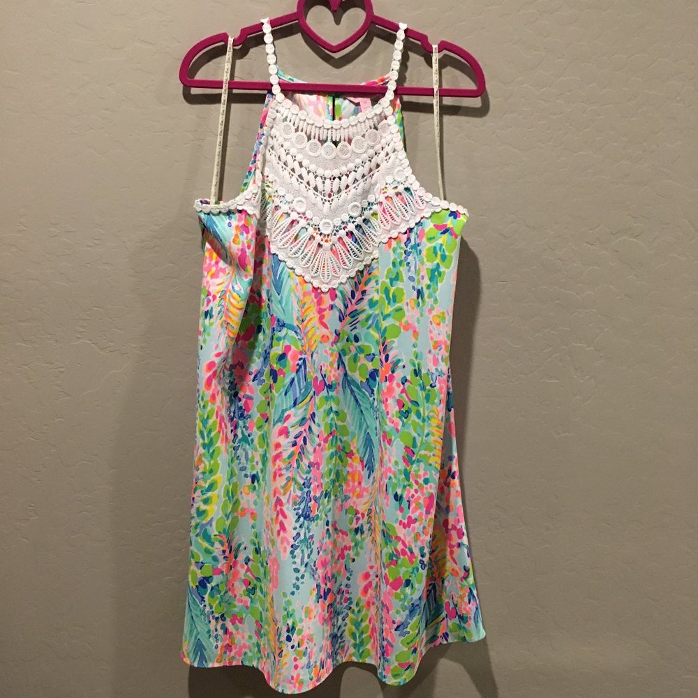 Lilly Pulitzer soft Pearl Catch the Wave 12
